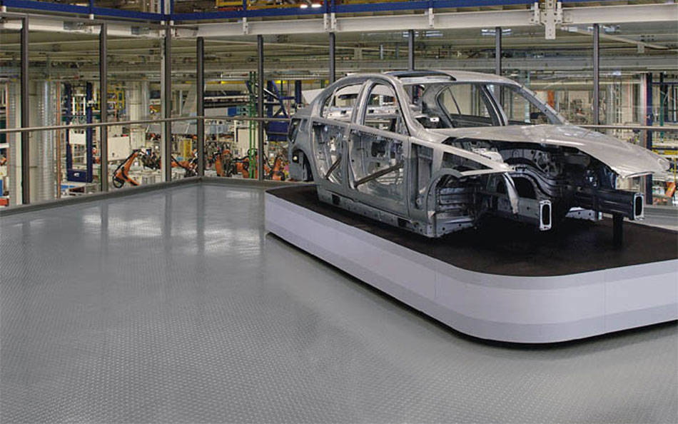 森纳橡胶地板走出国门